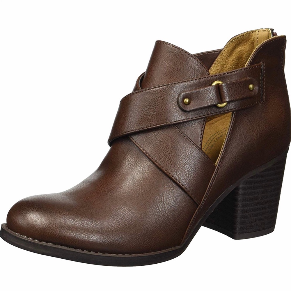 Natural Sole Leather Trickster Ankle Boot 9 WIDE